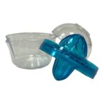 exprimidor de jugos 500 ml., azul