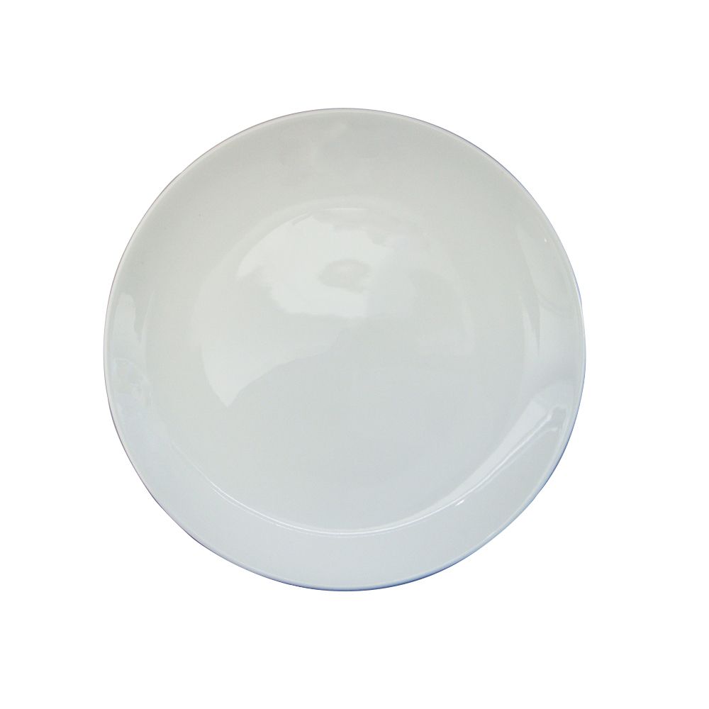 Plato coupe de 25 cm de diámetro, de porcelana, PRINZ