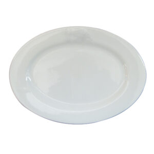 Plato oval de 25.5 cm, de porcelana, PRINZ