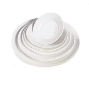 Plato para sopa o pasta, de 23 cm de diámetro, de porcelana, PRINZ