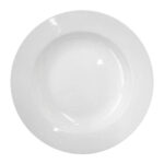 Plato para sopa o pasta, de 25.5 cm de diámetro, de porcelana, PRINZ
