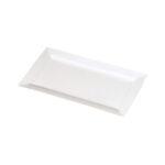 Plato rectangular, de 25.5 x 15 cm, de porcelana, PRINZ