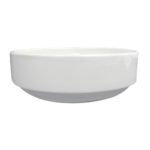 Ensaladera con borde ancho de 17.5 cm de diámetro, de porcelana, PRINZ