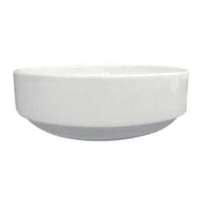 Ensaladera con borde ancho de 24 cm de diámetro, de porcelana, PRINZ