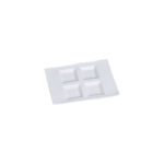 Platón rectangular con divisiones 20.5 cm, de porcelana, PRINZ