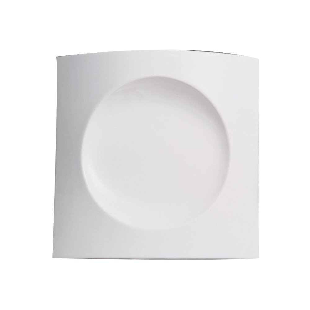 Plato para servicio, de 25 cm, de porcelana, PRINZ