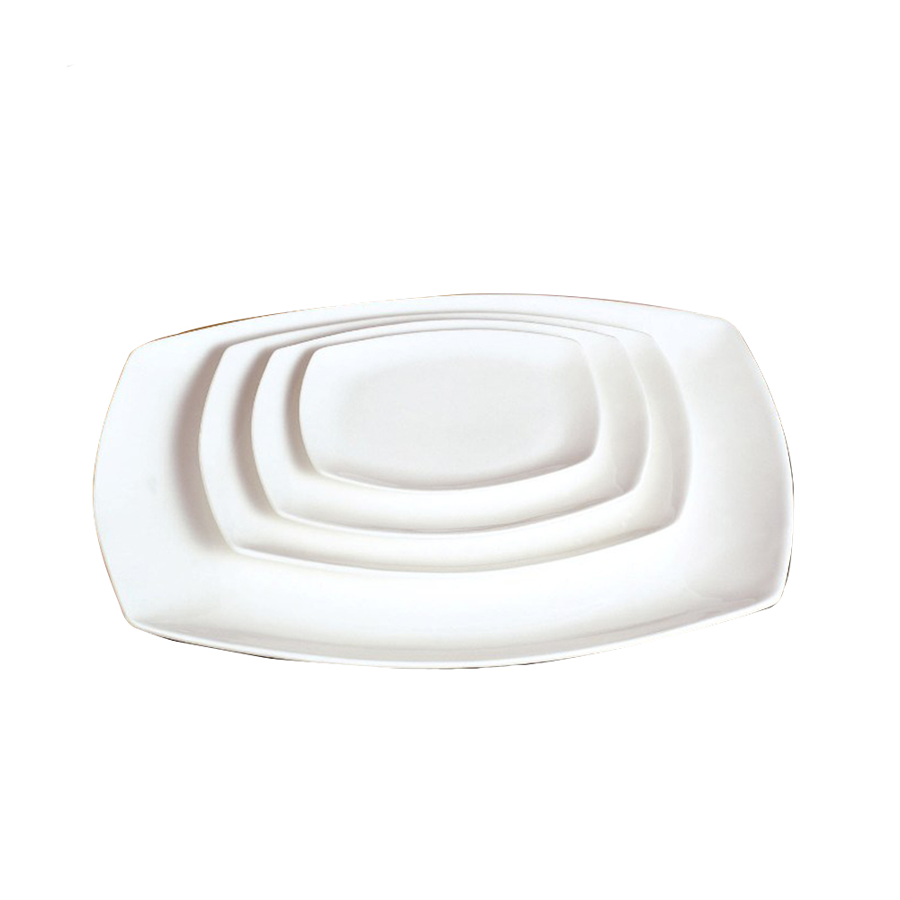 Plato llano de cambering de 27 cm, de porcelana, PRINZ
