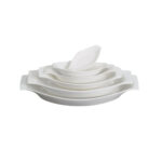 Plato especial oval (banana boat) 32 cm, de porcelana, PRINZ