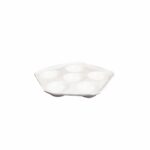 Platón para caracoles 14.5 cm de diámetro, de porcelana, PRINZ