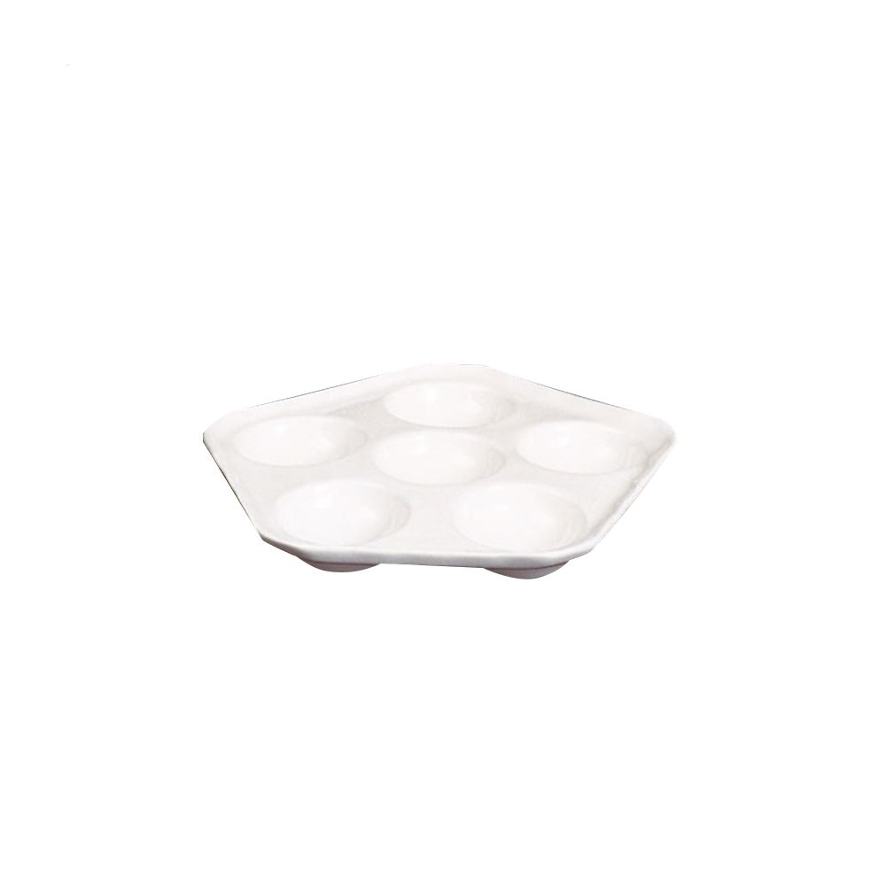 Platón para caracoles 14.5 cm de diámetro, de porcelana, PRINZ