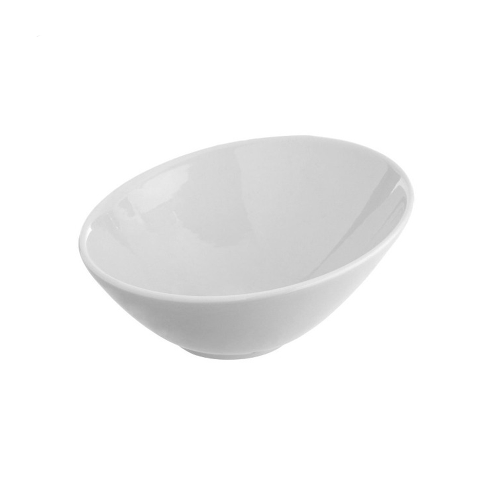 Tazón inclinado,de 30.5 cm de diámetro, de porcelana, PRINZ