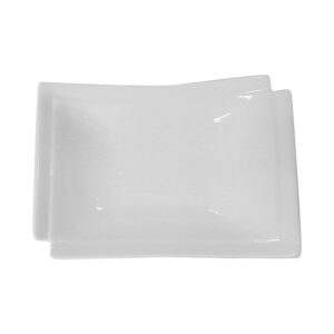 Plato para aderezo rectangular de 23 x 20 cm, de porcelana, PRINZ