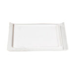 Platón rectangular 40 x 27.5 cm, de porcelana, PRINZ