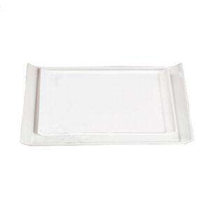 Platón rectangular 40 x 27.5 cm, de porcelana, PRINZ
