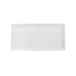 Platón rectangular 27 x 13 cm, de porcelana, PRINZ