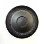Plato de taza para café, color negro mate, de 15 cm de diámetro, de porcelana, PRINZ