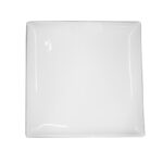 Plato cuadrado, de 19 x 19 cm, de porcelana, PRINZ