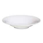 Plato para pasta angulado de 33 cm de diámetro, de porcelana, PRINZ