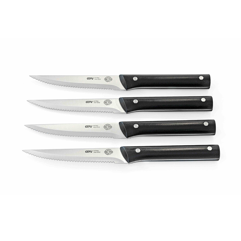juego de cuchillos bbq 4 pzs gefu