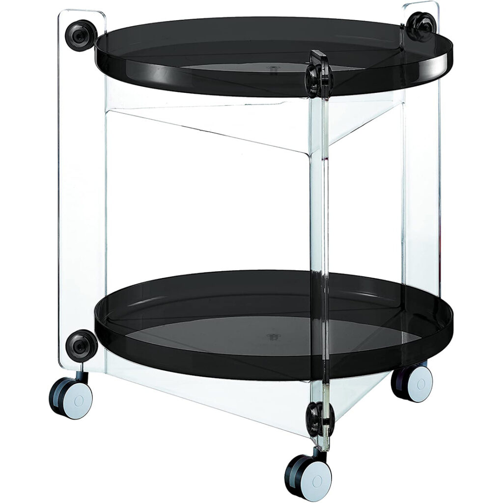 carrito negro d 66 h 63,5 massoni