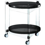 carrito negro d 66 h 63,5 massoni