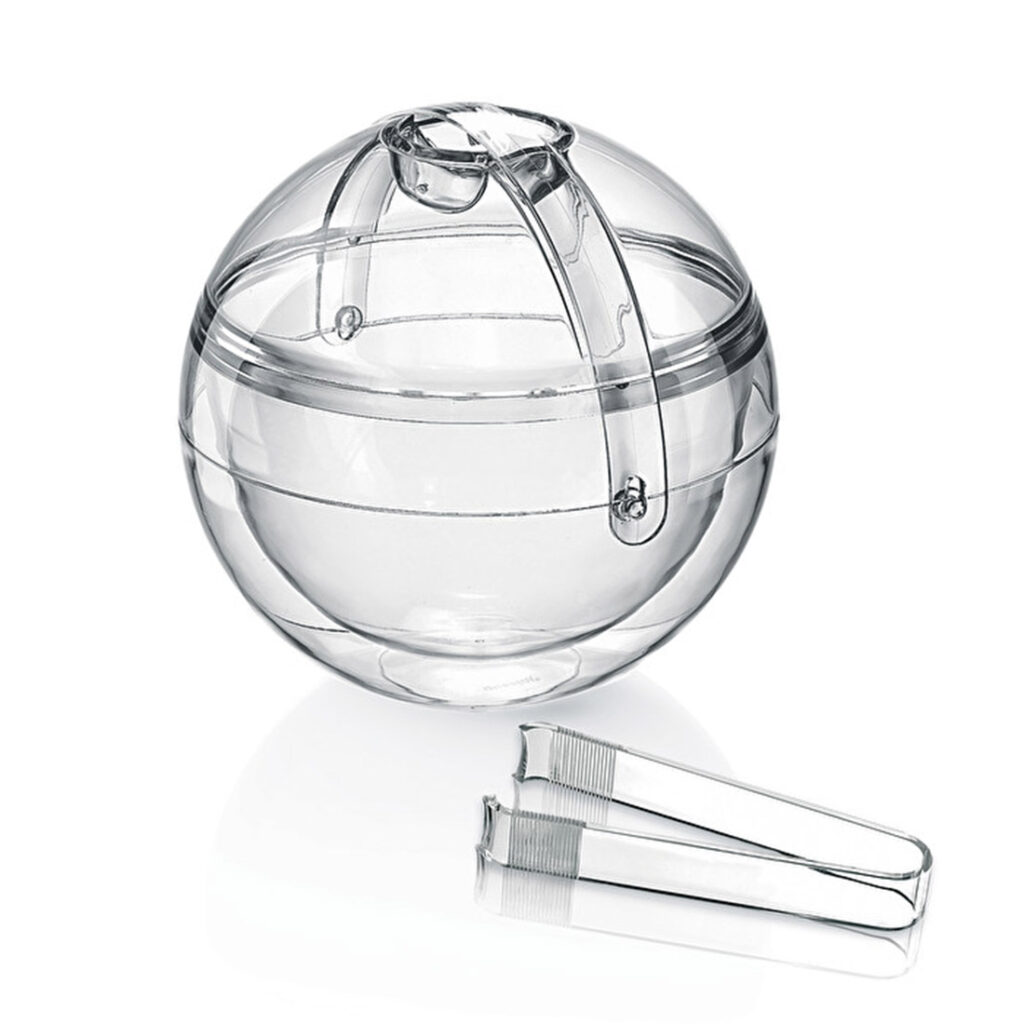 hielera stella transparente 1900 cc 67 oz d 20 h 20 cm happy hour