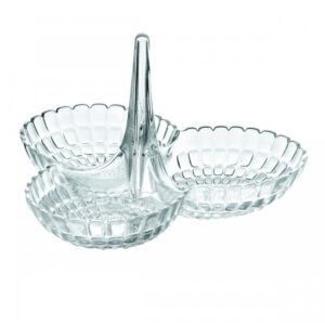 bandeja para entremeses transparente tiffany