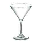 juego de 12 copas para cocktail transparente 160 cc 5.5 oz d9.5×14,5