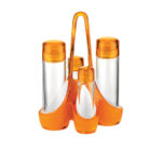 menage bicolor ”mirage” h 24 cm naranja