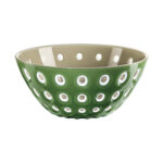 contenedor verde gris d 25 cm le murrine