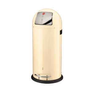 contenedor de residuos 50l h86cm ''kickmaxx 50'' color beige interior galvanizado acero inox.
