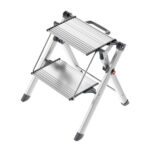 escalera plegable de 2 peldaños mini comfort