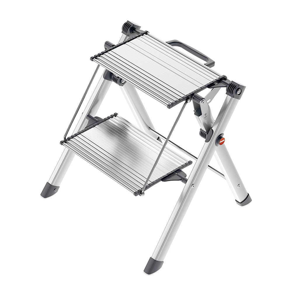 escalera plegable de 2 peldaños mini comfort