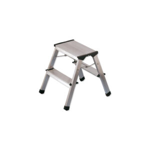 escalera plegable aluminio con 2x2 peldaños l90 step-ke