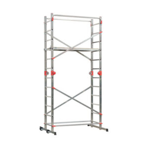 andamio multifuncional andamio y dos escaleras 1 2 3 combi