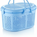 Canasta  para picnic oval 45×31,5×25 cm  