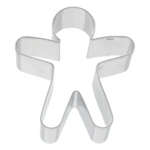 cortador de galleta muneco de jengibre merry christmas kaiser