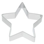 cortador de galleta figura estrella merry christmas kaiser