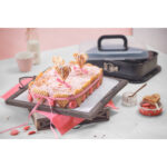 juego de molde rectangular desmontable con tapa d24 cm bake take kaiser