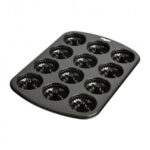 molde para 12 muffins con antiadherente 35×27 cm muffin world kaiser