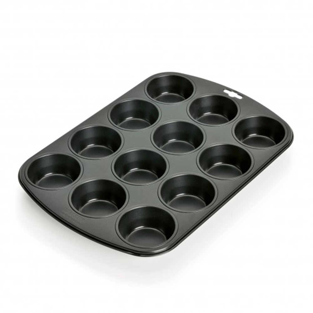 molde para 12 muffins con antiadherente muffin world de kaiser