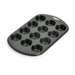 molde para 12 muffins con antiadherente muffin world kaiser