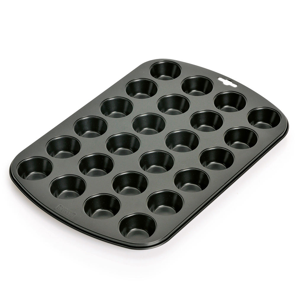 molde para 24 muffins con antiadherente muffin world kaiser