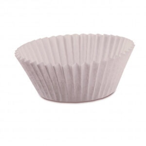 juego de 200 capacillos blancos de papel para muffins 4,5 cm muffin world kaiser
