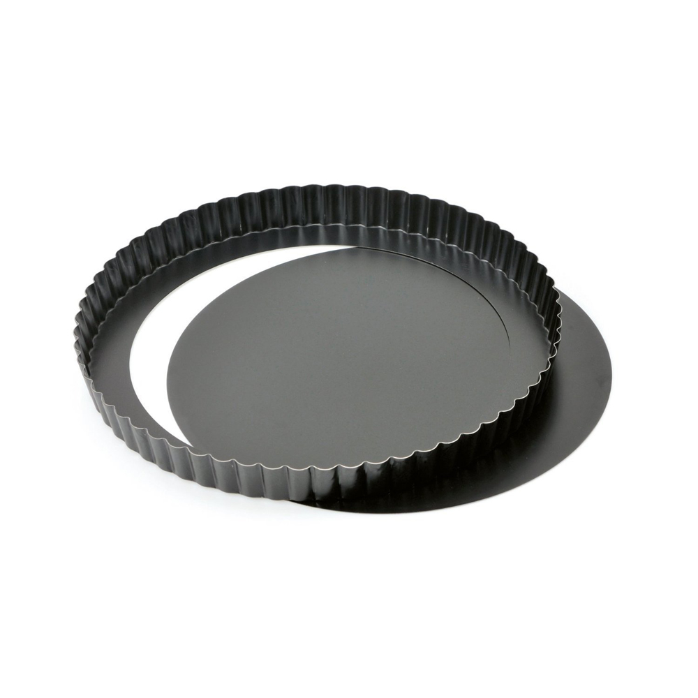 molde para quiche con basefondo removible 28 cm delicius