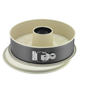 juego de molde desmontable base plana y base para rosca d28 cm home