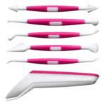 set utensilios moldeadores 6 pzs fondant kaiser