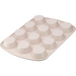 molde para 12 muffins evercream colours beige kaiser