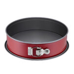 molde desmontable base plana rojo d28 cm classic plus