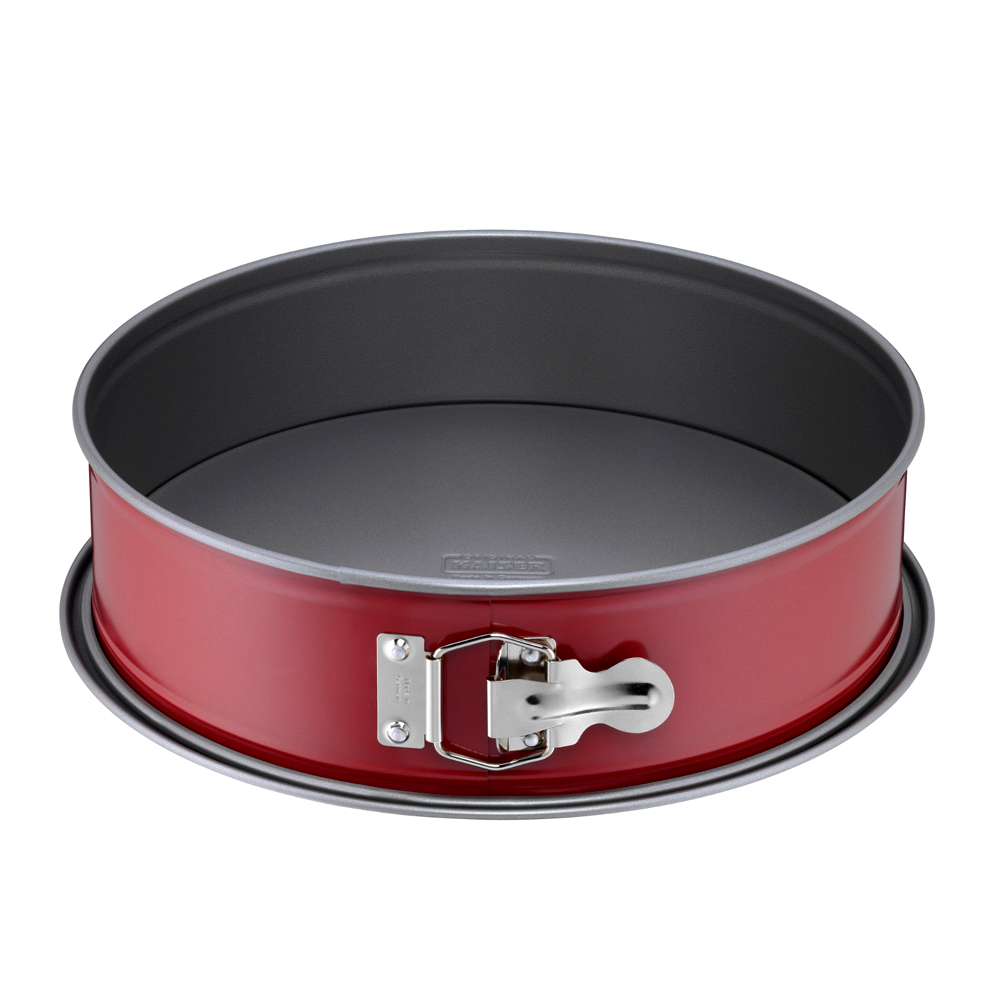 molde desmontable base plana rojo d28 cm classic plus